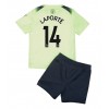 Manchester City Aymeric Laporte #14 Tredjeställ Barn 2022-23 Korta ärmar (+ Korta byxor)